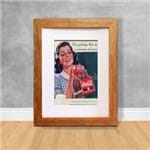Quadro Decorativo The Package That Get a Welcome At Home Coca-Cola 24 Clara