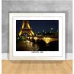 Quadro Decorativo Torre Eiffel - Paris Paris 31 Branca