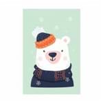 Quadro Decorativo - Urso no Inverno - Ps329