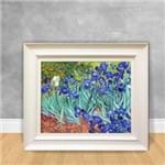 Quadro Decorativo Van Gogh - Iris Iris 40x50 Branca