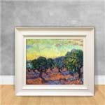 Quadro Decorativo Van Gogh - Olive Grove Orange Sky Olive Grove Orange Sky 40x50 Branca