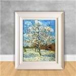 Quadro Decorativo Van Gogh - Peach Trees In Blossom Peach Trees In Blossom 40x50 Branca