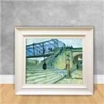 Quadro Decorativo Van Gogh - The Trinquetaille Bridge The Trinquetaille Bridge 40x50 Branca