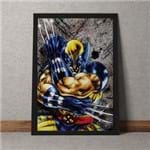 Quadro Decorativo Wolverine Marvel 35x25