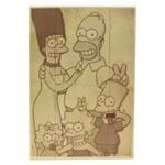 Quadro Família Simpsons