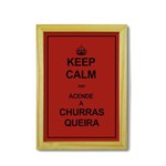 Quadro Frases Churras 24x18