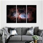 Quadro Galáxias Espaço Astronomia Celestial Snow Angel