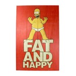 Quadro Homer Fat And Happy
