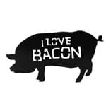 Quadro I Love Bacon