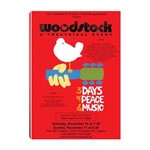 Quadro Música Woodstock 65x45cm