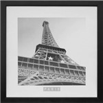 Quadro Paris Torre Eifel S/ Vidro 33x33x1cm - Kapos