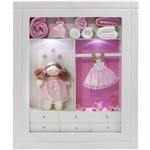 Quadro Porta Maternidade Closet - Rosa