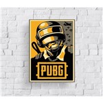 Quadro Poster MDF Playerunknown's Battlegrounds Pubg07