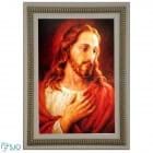 Quadro Religioso Face de Jesus - Mod. 2 | SJO Artigos Religiosos