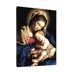 Quadro Religioso Maria e Menino Jesus II 65x45cm