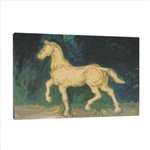 Quadro Reprodução Pintores Canvas - Van Gogh Cavalo 45x65cm
