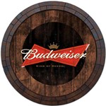 Quadro Tampa de Barril Bebidas Budweiser Vintage V-07