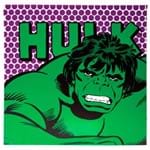 Quadro Tela com Led Marvel Hulk