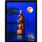 Quadro Vidro Whisky Johnnie Walker Blue Label
