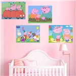 Quadros Decorativo Peppa Pig para Divertir Quarto Infantil