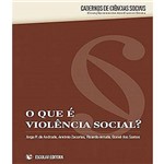 Que e a Violencia Social, O?