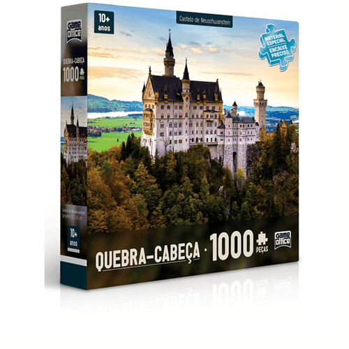 Quebra-cabeça 1000 Peças Castelo Neuschwanstein