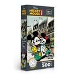 Quebra Cabeça Mickey e Minnie 2 Game Office 500 Peças Toyster