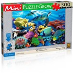 Quebra-Cabeça Mini Puzzle Recife de Corais - 500 Peças - Grow