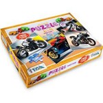 Quebra-cabeça Motos 100 Peças - Brinquedos Toia