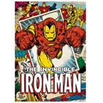 Quebra-cabeça Nano - 500 Peças - Marvel Comics - Avengers - Iron Man - Toyster - Disney