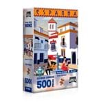 Quebra-Cabeça Nano 500 Peças Postais da Europa Espanha Toyster