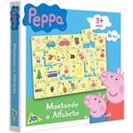 Quebra-Cabeça Peppa Pig Montando o Alfabeto 26 Peças - Jak