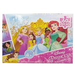 Quebra-cabeça - Princesas Disney - Princesas Adoráveis - 60 Peças - Grow