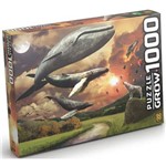 Quebra Cabeça Puzzle 1000 Peças Flying Whales - Grow