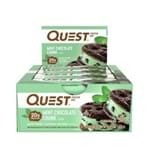 Quest Bar Caixa com 12 Unidades de 60g - Quest Nutrition Quest Bar Caixa com 12 Unidades de 60g Mint Chocolate Chunk - Quest Nutrition