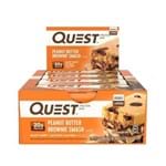 Quest Bar Caixa com 12 Unidades de 60g - Quest Nutrition Quest Bar Caixa com 12 Unidades de 60g Peanut Butter Brownie Smash - Quest Nutrition