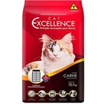 Ração Cat Excellence para Gatos Adultos - Carne 1 Kg