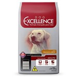 Ração Excellence Raças Grandes Frango/Arroz Filhotes Dog Excellence - 15 Kg