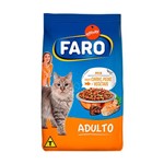 Ração Faro para Gatos Adultos Mix de Carne - 1kg