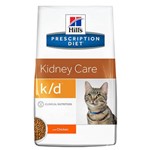 Ração Hill's Prescription Diet K/d Cuidado Renal para Gatos Adultos com Doença Renal - 1,8kg