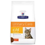 Ração Hills Feline Prescription Diet C/D Cuidado Urinário 2,87 Kg
