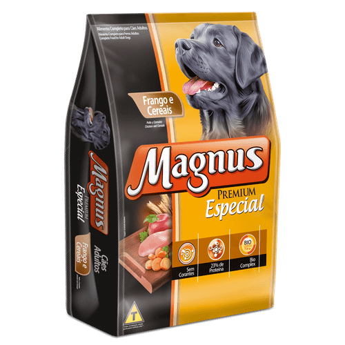 Ração Magnus Especial Frango e Cereais para Cães Adultos 1kg