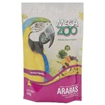 Ração Megazoo Araras Frutas e Legumes - 600g