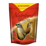 Ração Nutricon Nutribird Premium para Pixarro Sabia e Passaro Preto - 350 G
