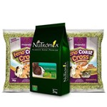 Ração Nutrópica Coelho Adulto 5kg + Feno Coast Cross Super Premium 2kg - Majestic Pet