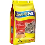 Ração para Gatos Sabor Carne 3kg - Beauty Pet