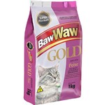 Ração para Gatos Sabor Peixe Gold Super Premium 1kg - Baw Waw