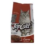 Ração para Gatos Top Cat Sabor Carne com 1kg