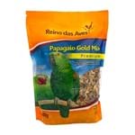 Ração para Pássaro Reino das Aves Papagaio Gold Mix Premium 500g