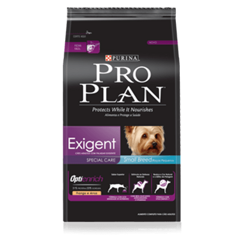 Ração Purina Pro Plan Exigent OptiEnrich para Cães Adultos de Raças Pequenas 1kg